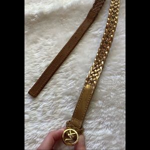 Michael Kors Vintage Leather Belt